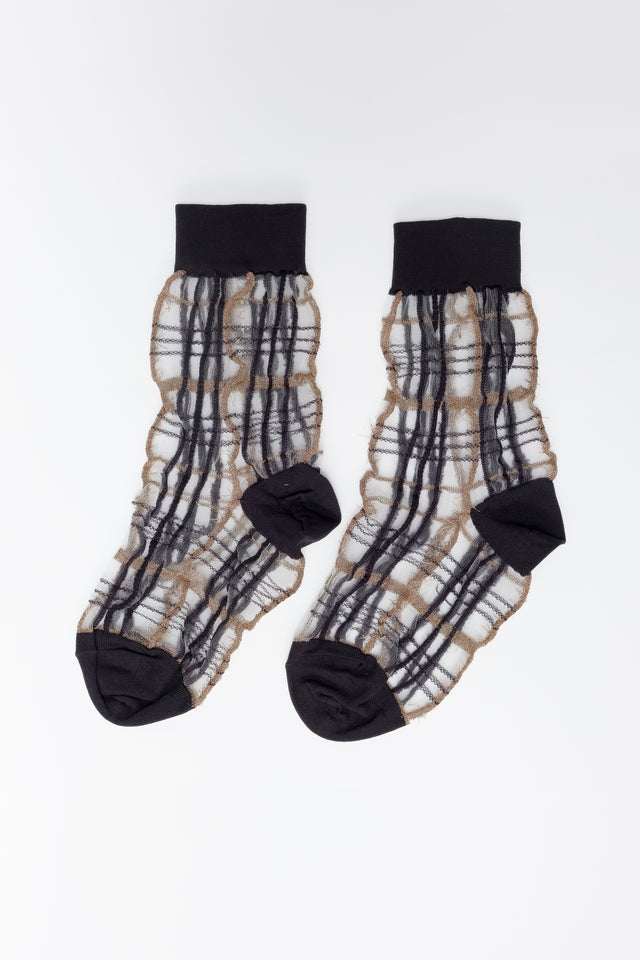 Plaid Socks