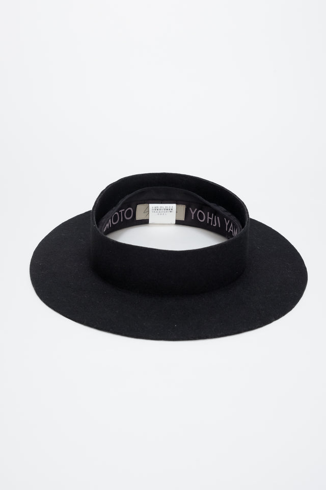 Black Open Crown Hat C