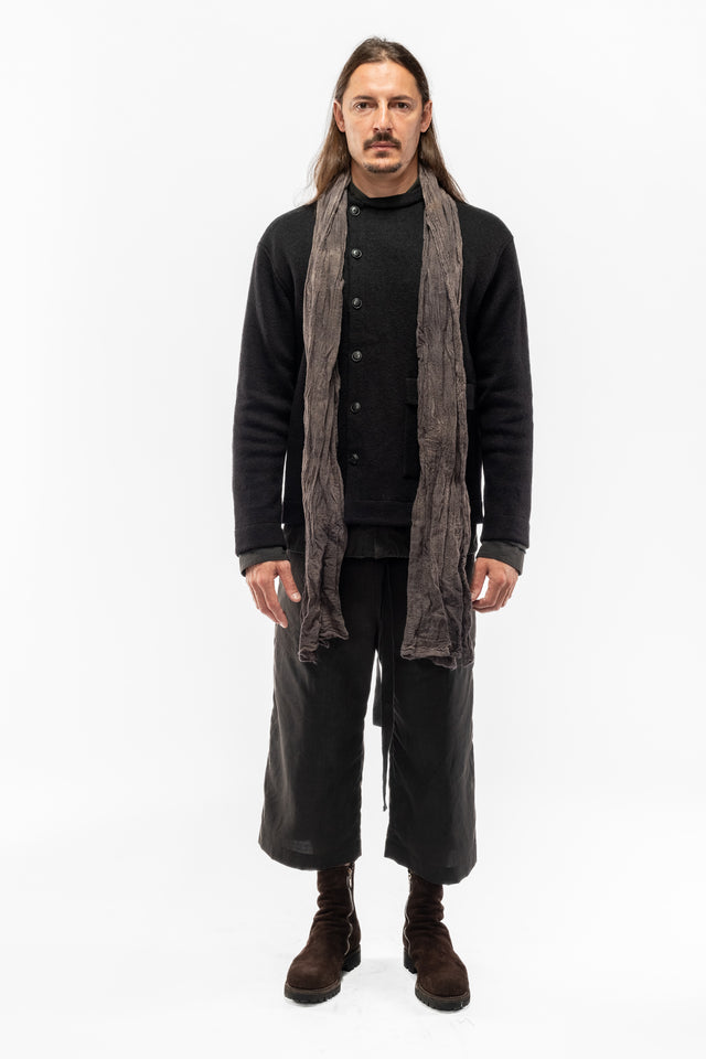 Grey Wool Scarf