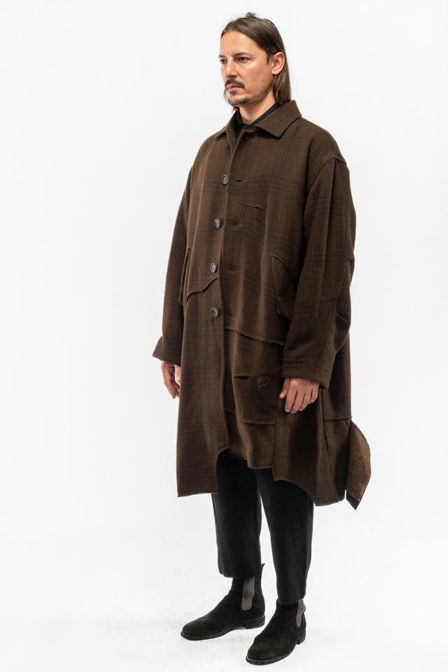 Plaid Car Coat