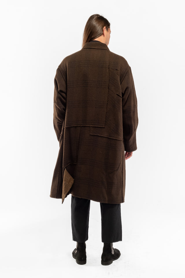 Plaid Car Coat