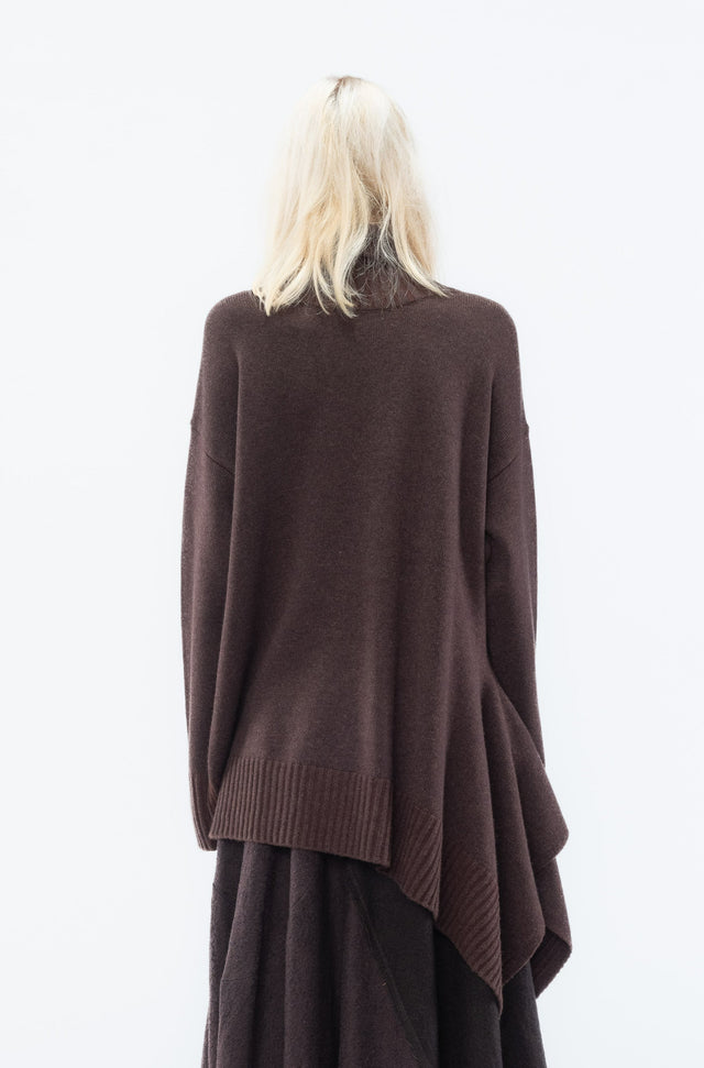 Asym Knit Turtle