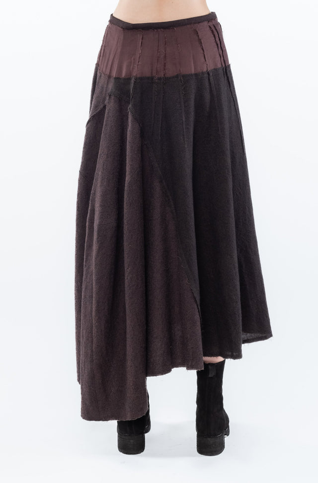 Asym Deconstructed Skirt