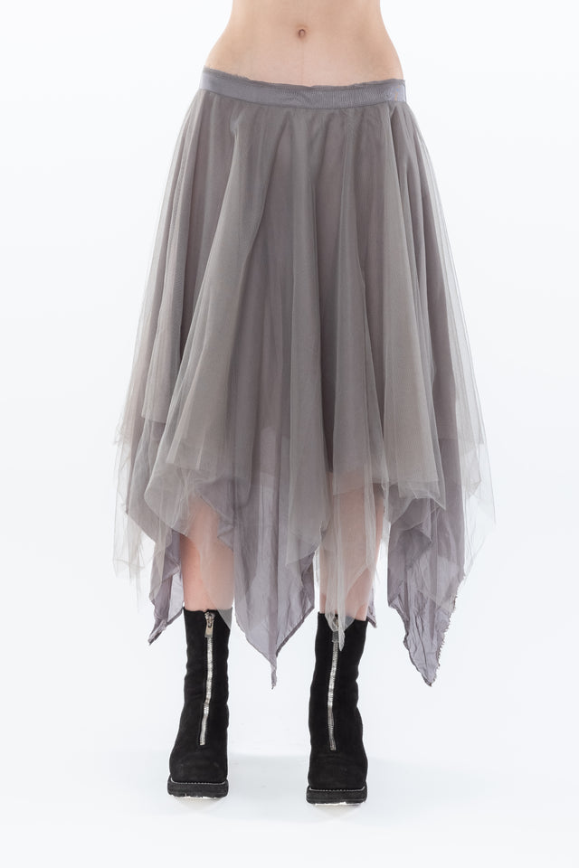 Dusty Grey Tulle Skirt