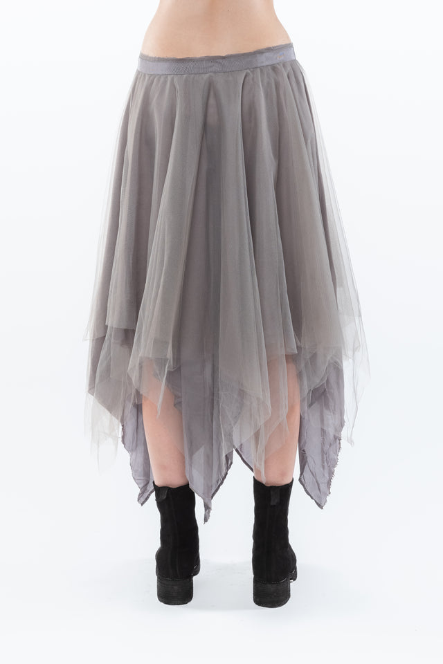 Dusty Grey Tulle Skirt