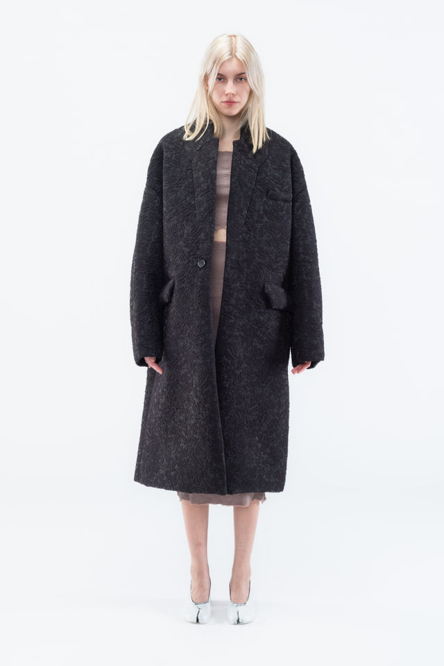 Floral Brocade Coat