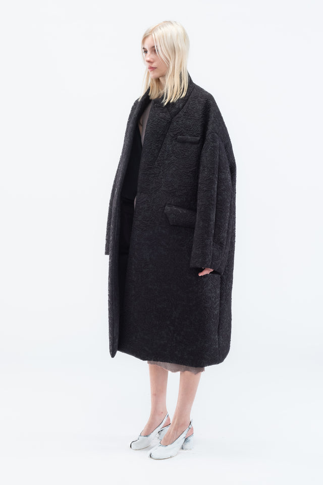 Floral Brocade Coat