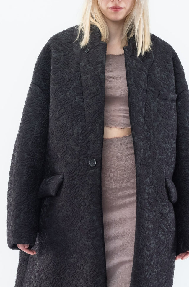Floral Brocade Coat