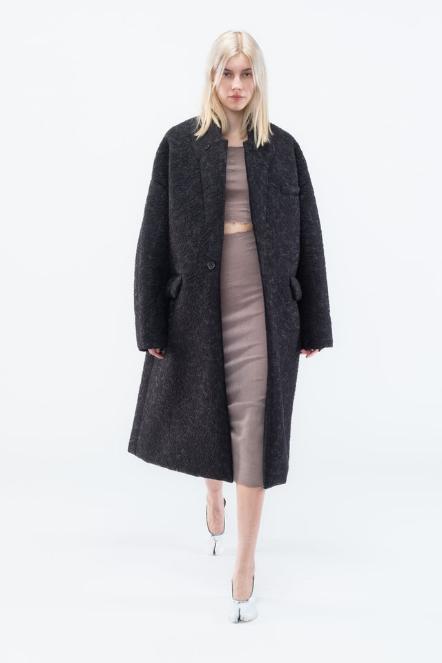 Floral Brocade Coat