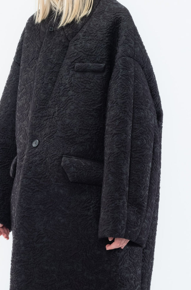 Floral Brocade Coat