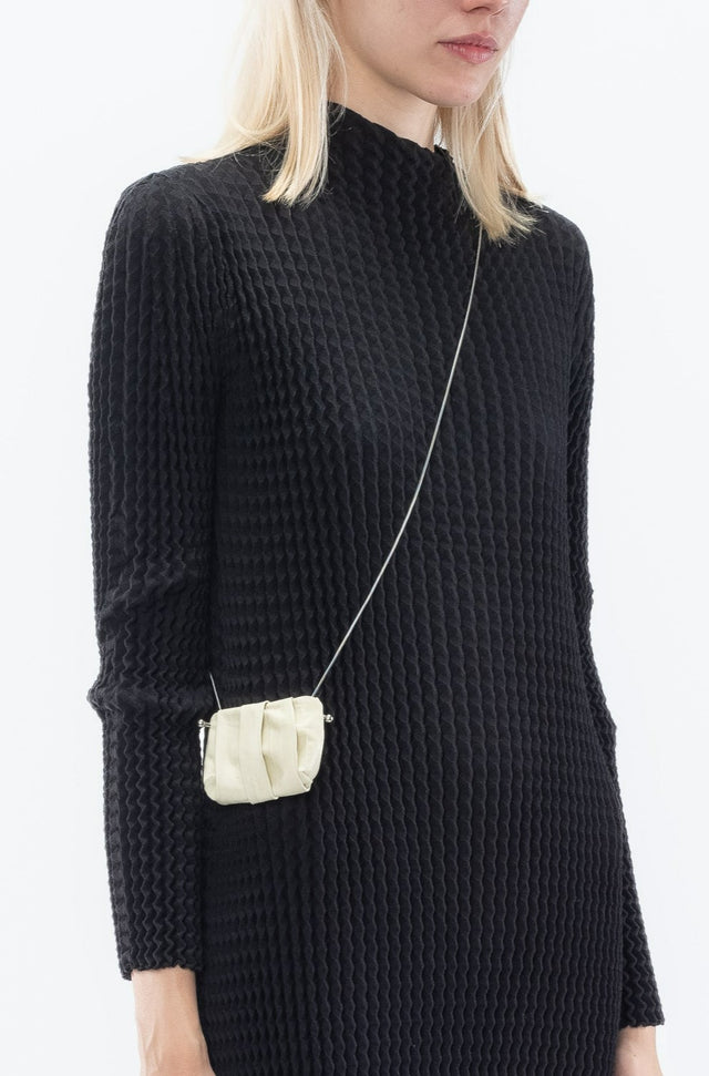 Venta Purse necklace Off green