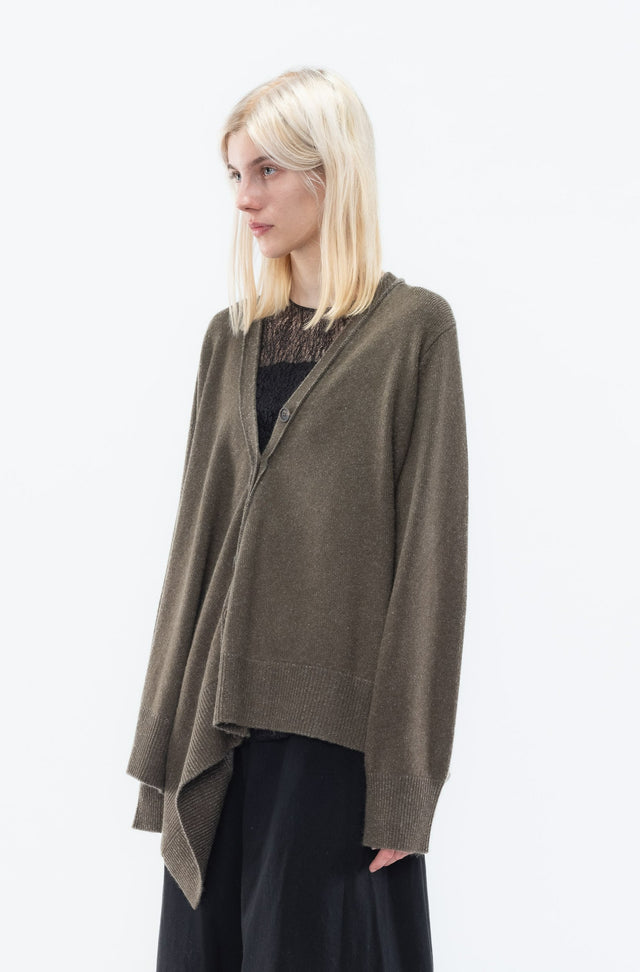 Asym Knit Cardigan