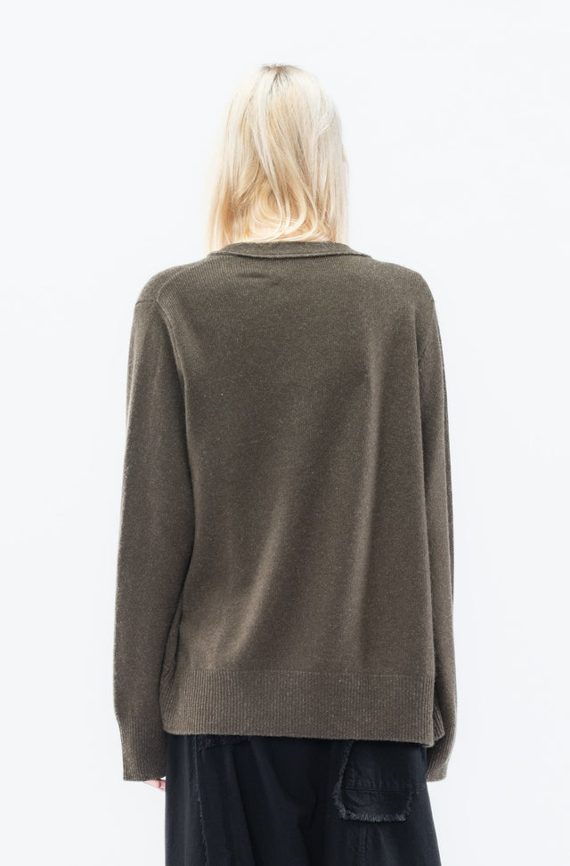 Asym Knit Cardigan