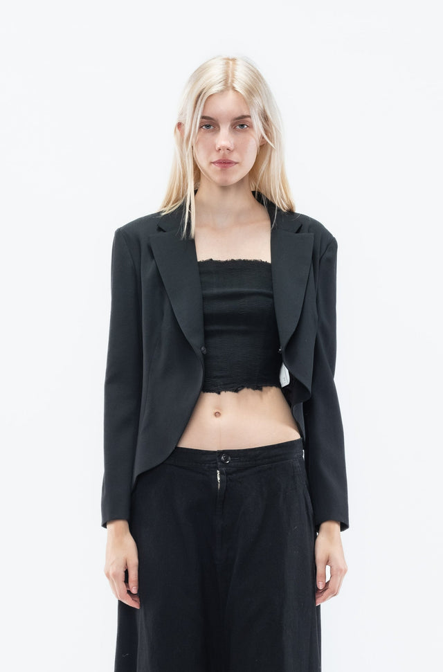 Rounded Hem Jacket