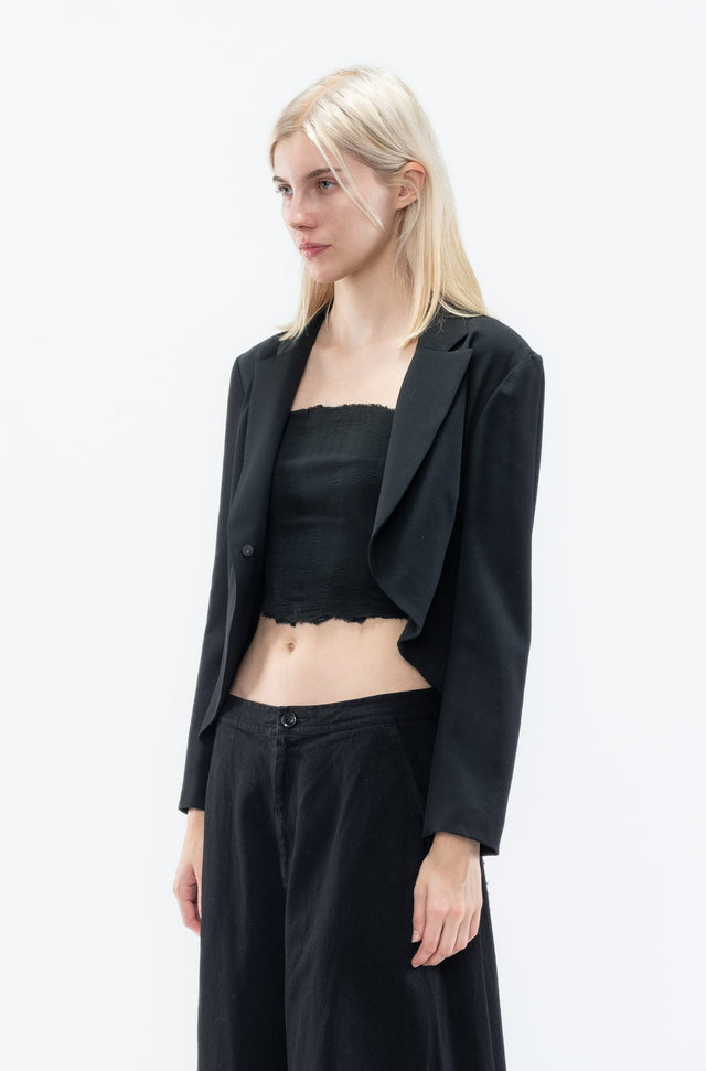 Rounded Hem Jacket