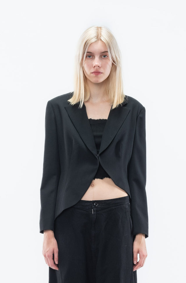 Rounded Hem Jacket