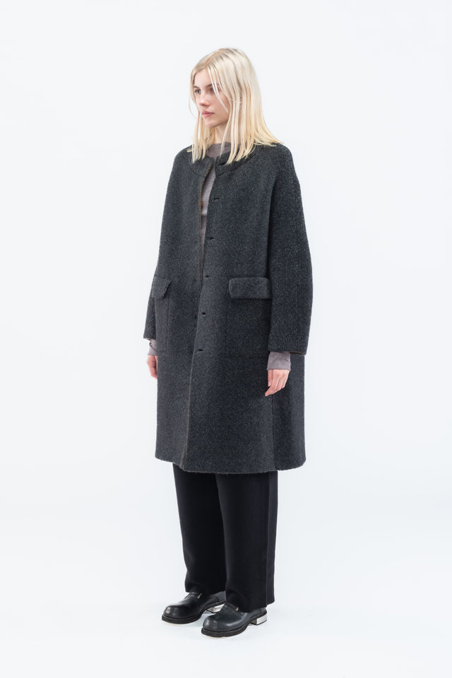 Round Neck Coat