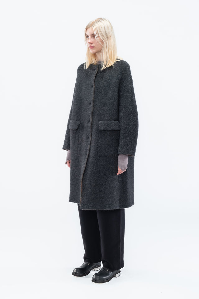 Round Neck Coat