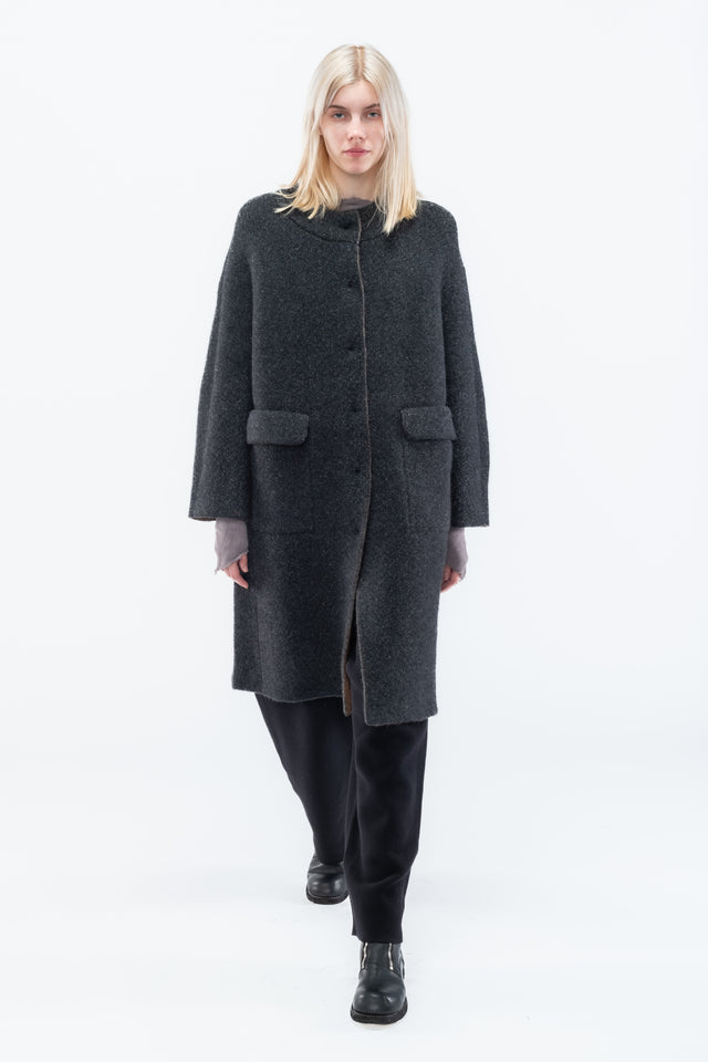 Round Neck Coat