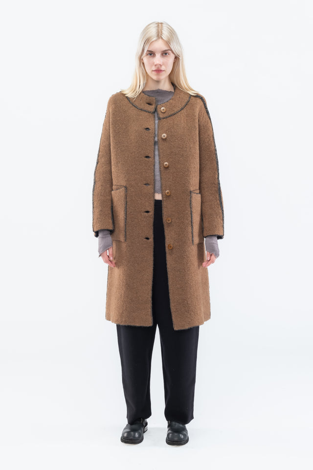 Round Neck Coat