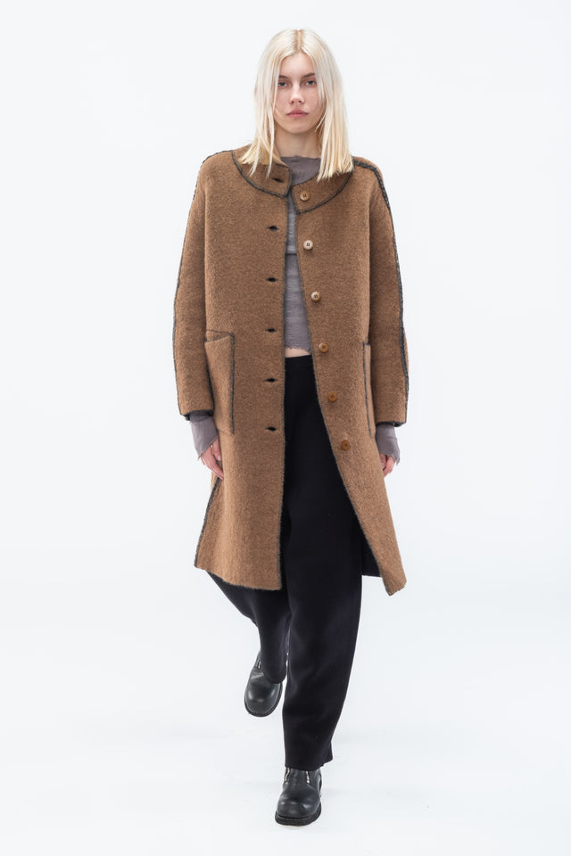 Round Neck Coat