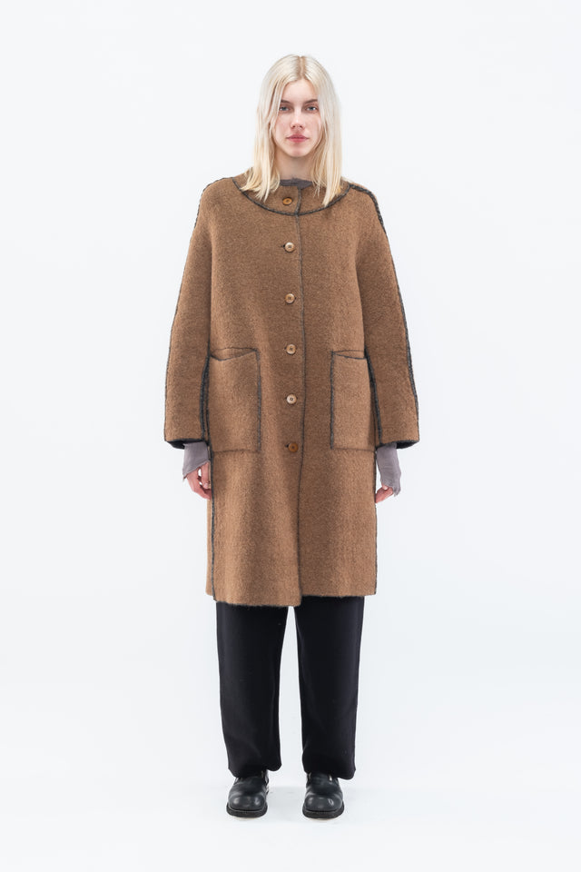 Round Neck Coat