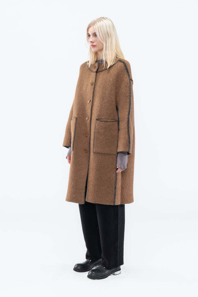 Round Neck Coat
