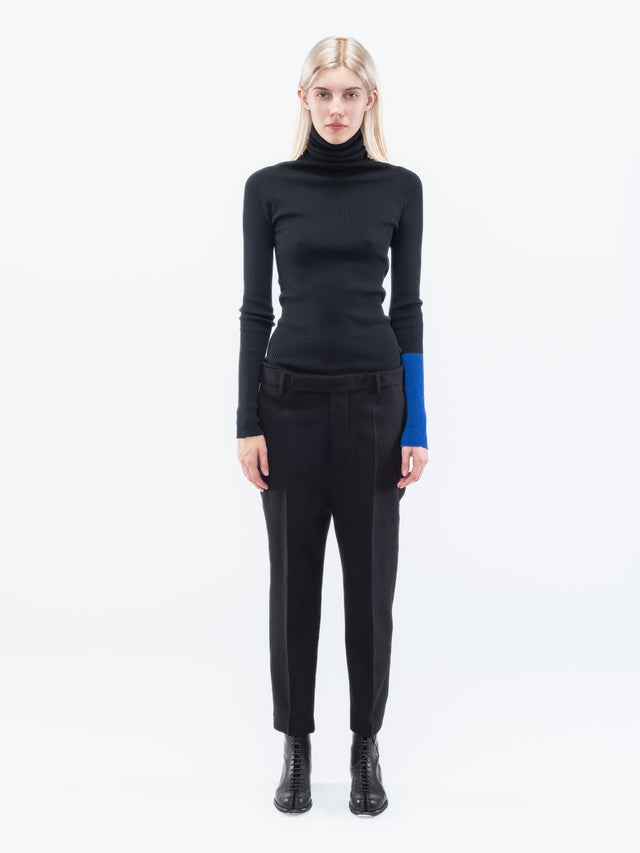 Color Combi Turtleneck