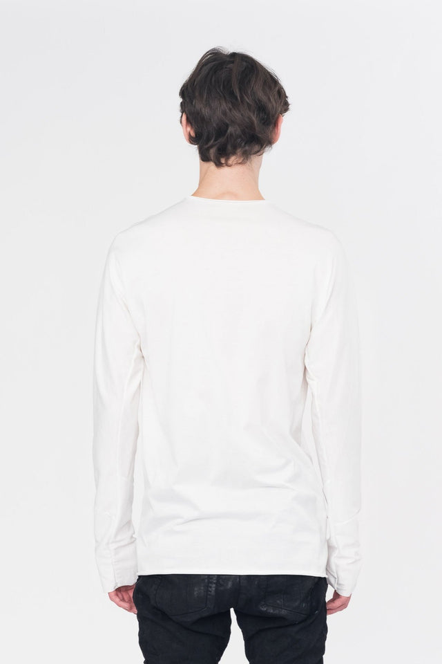 One Piece LS Tee Lightweight White