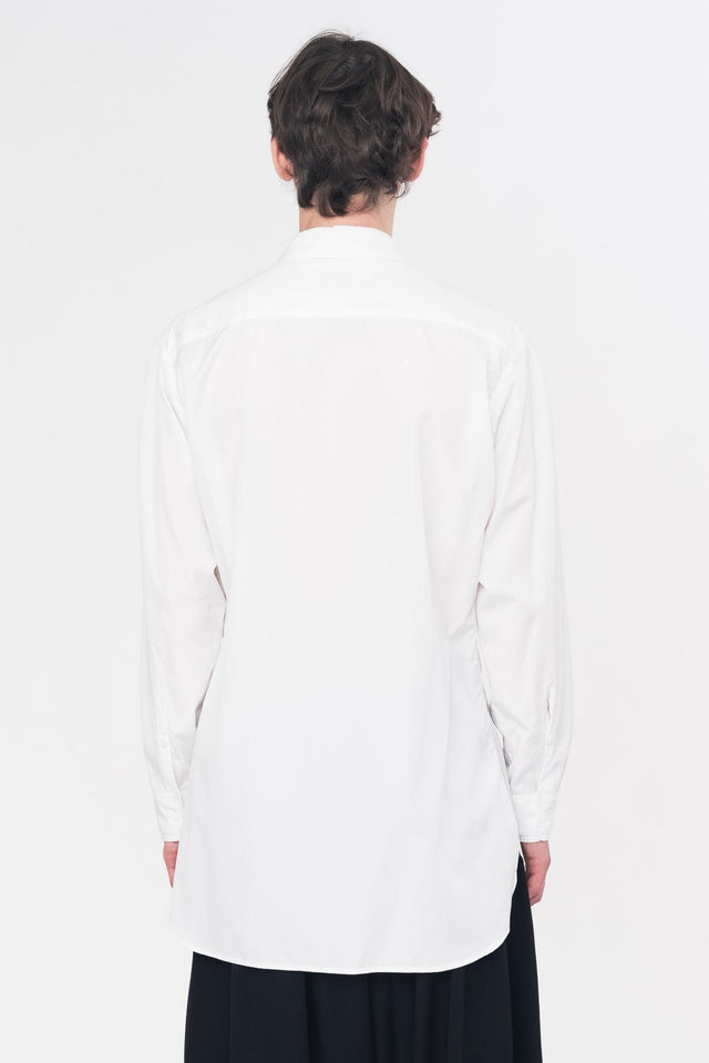 3 Collar Button Down White