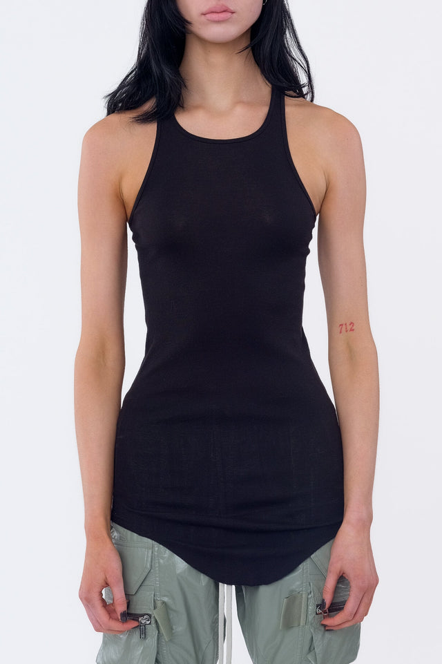 Basic Rib Tank Black