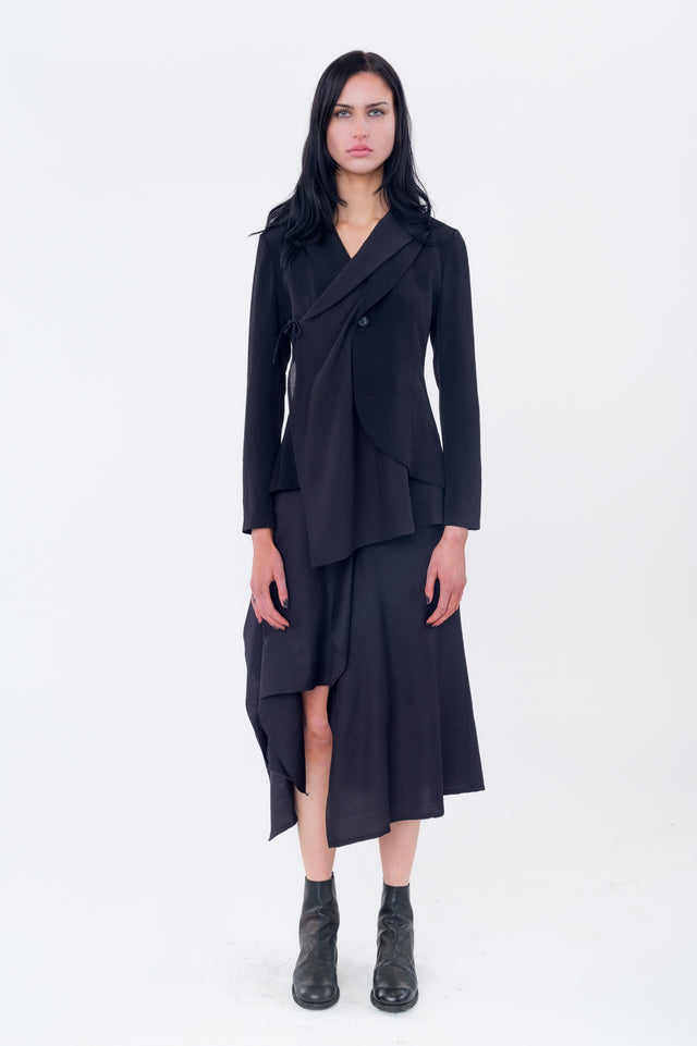 2 Layered Wrap Jacket