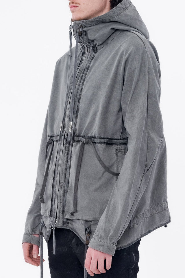 Dark Gray Padded Jacket 5
