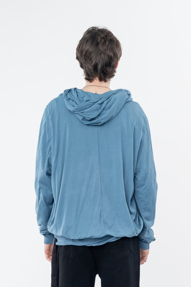 Oversized Hoodie In Toothpaste