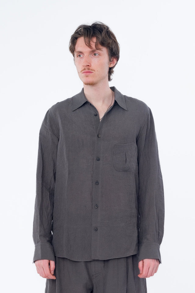 Linen Chest Pocket Shirt