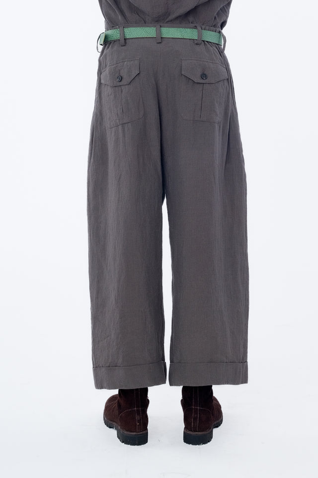 2 Tuck Wide Leg Pant