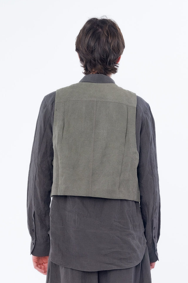 Cropped Vest