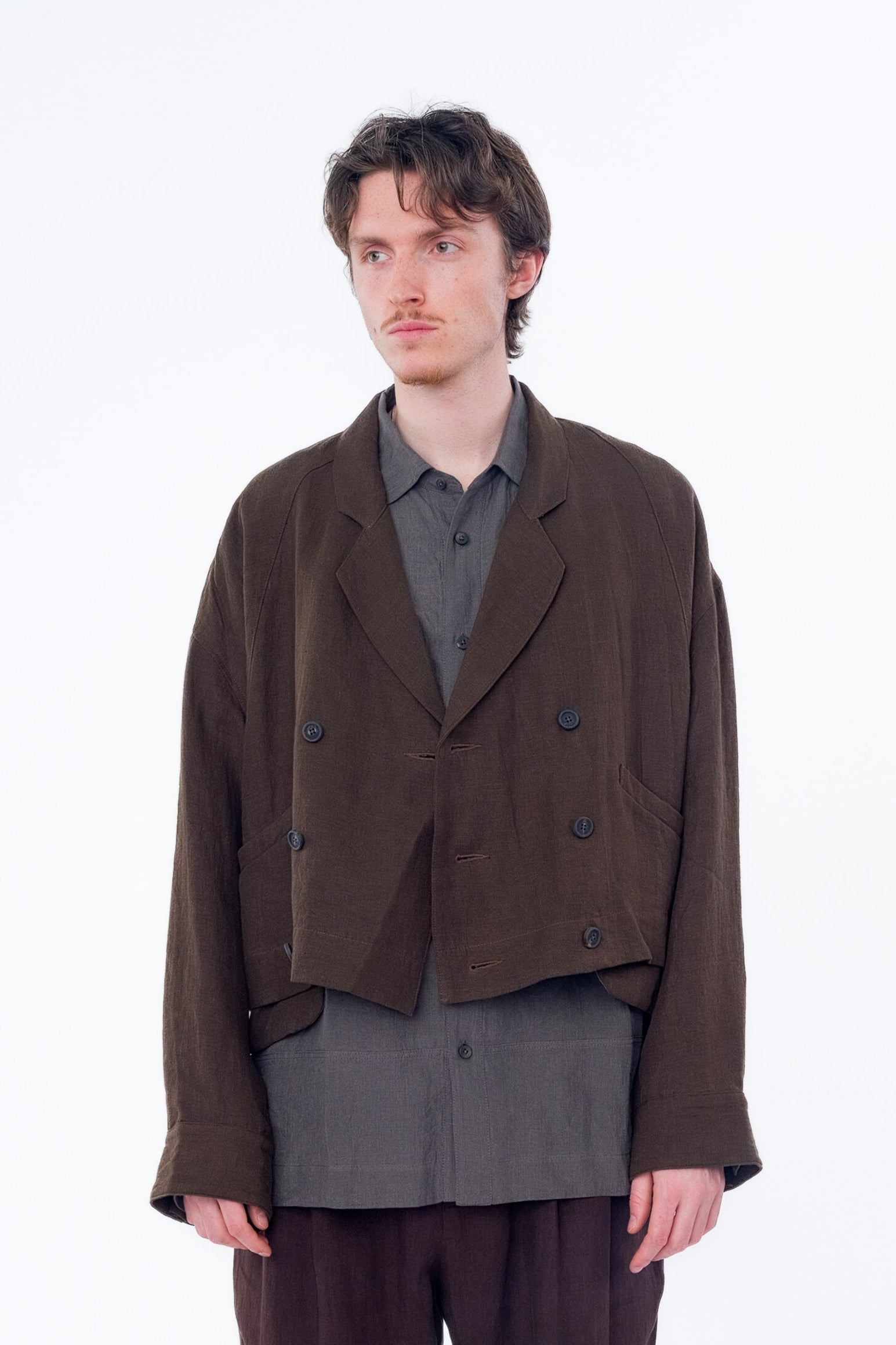 ジャケット GROVE COCO JACKET 4BTR172 Garment-dyed Field Jacket KHAKI Man NAM1948016TVW2LV419 | Fay