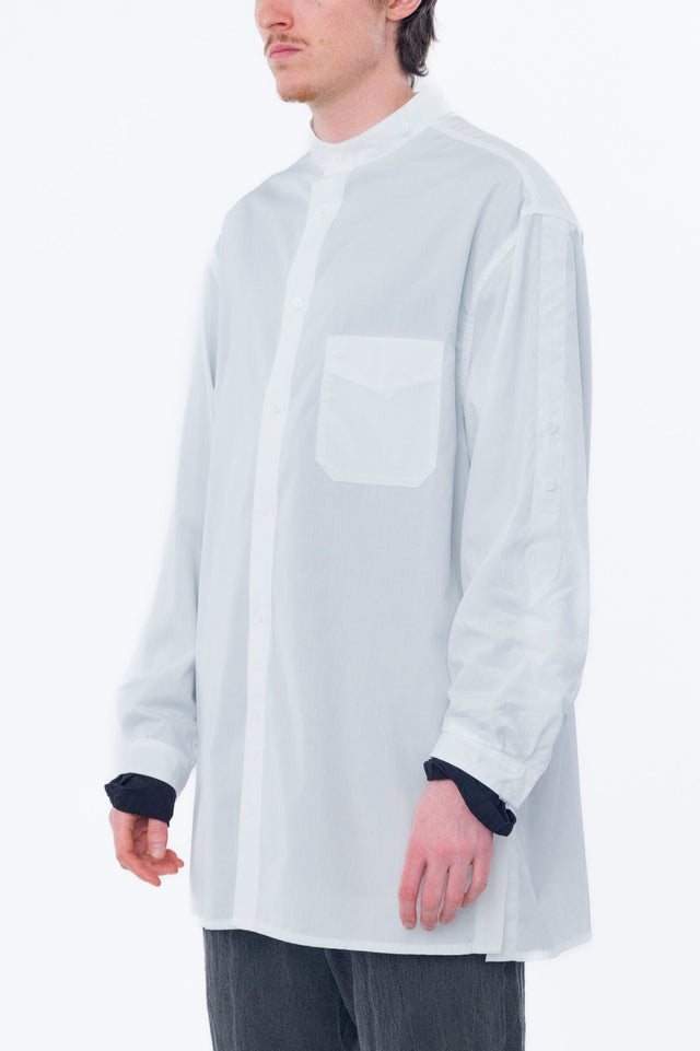Chain Stitch Spare Collar Shirt