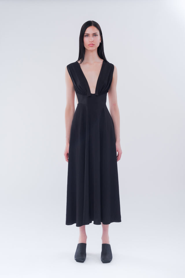 Gather Detail Dress