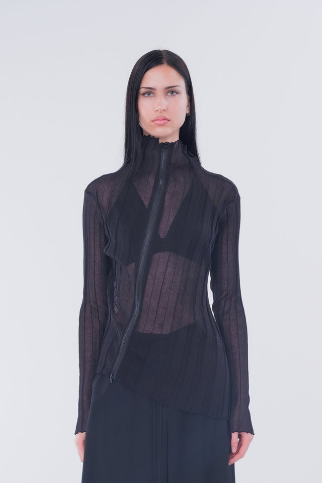 Zip Cardigan