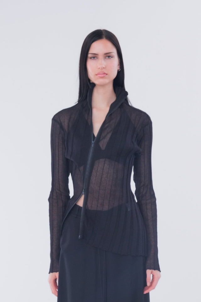 Zip Cardigan