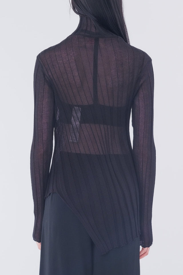 Zip Highneck Top