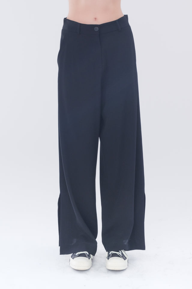 Wide Viscose Trouser