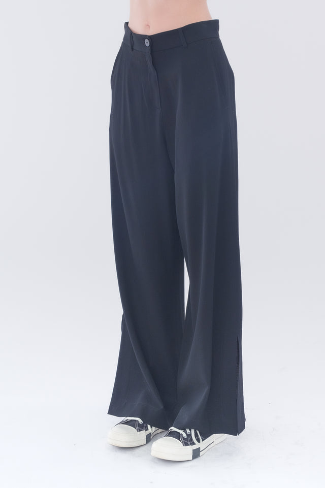 Wide Viscose Trouser