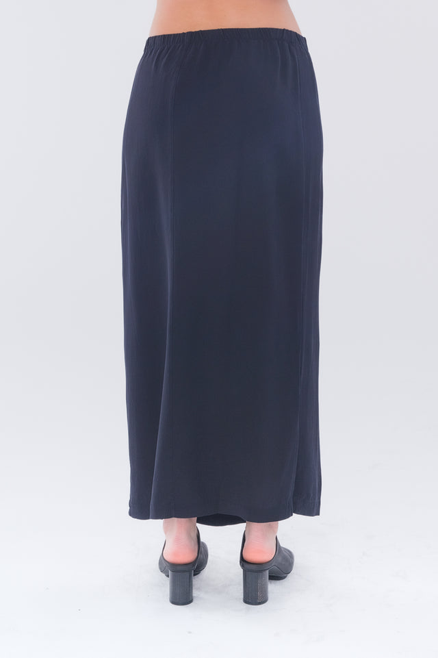 Silk Column Skirt