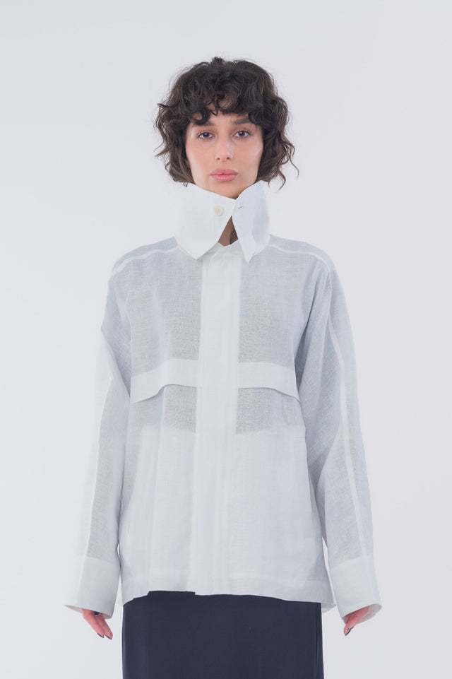 White Hempen Jacket