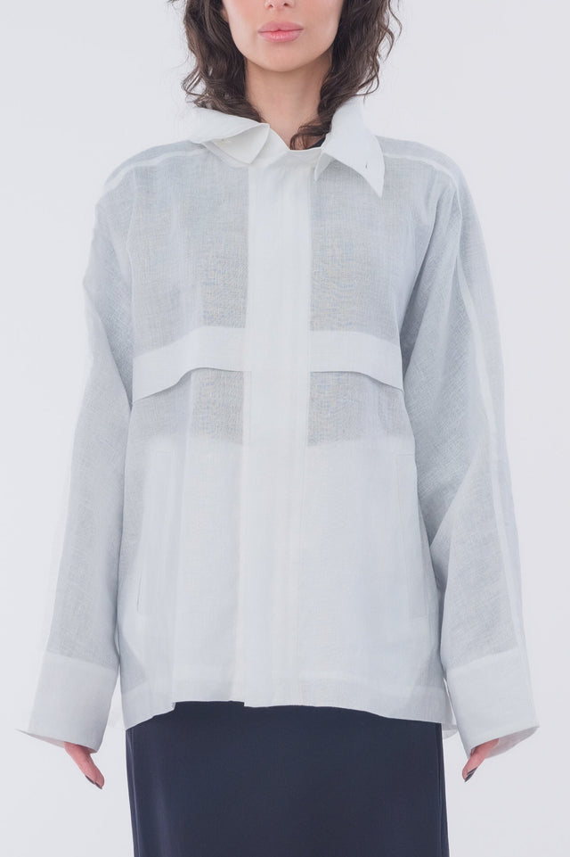 White Hempen Jacket
