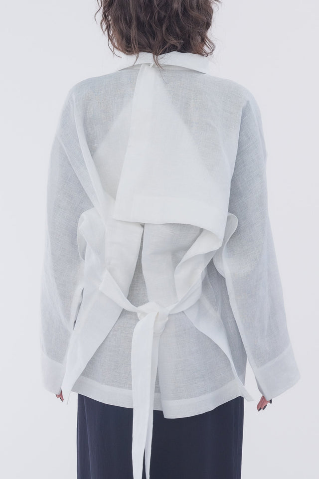 White Hempen Jacket