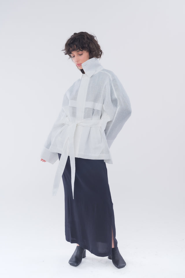 White Hempen Jacket